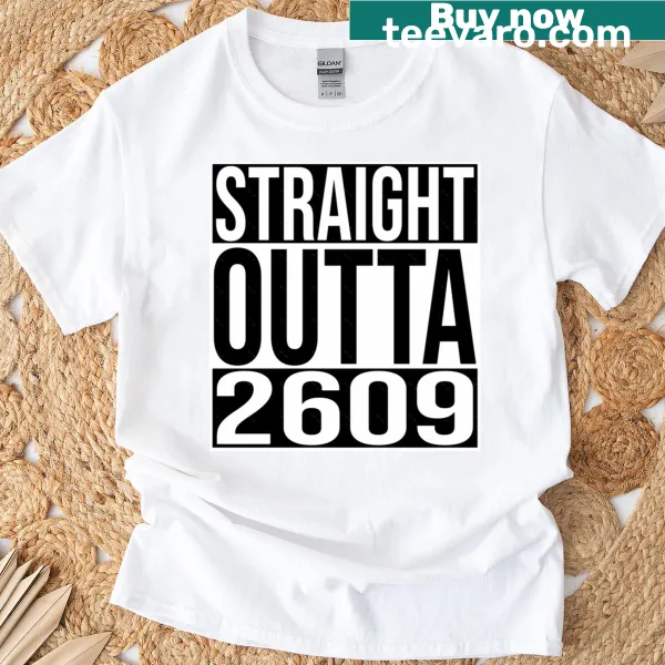 Fringe TV show themed t-shirt with the phrase 'Straight Outta 2609'