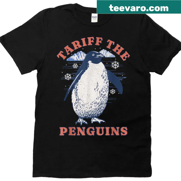 Funny T-shirt with a sarcastic penguin design and clever text