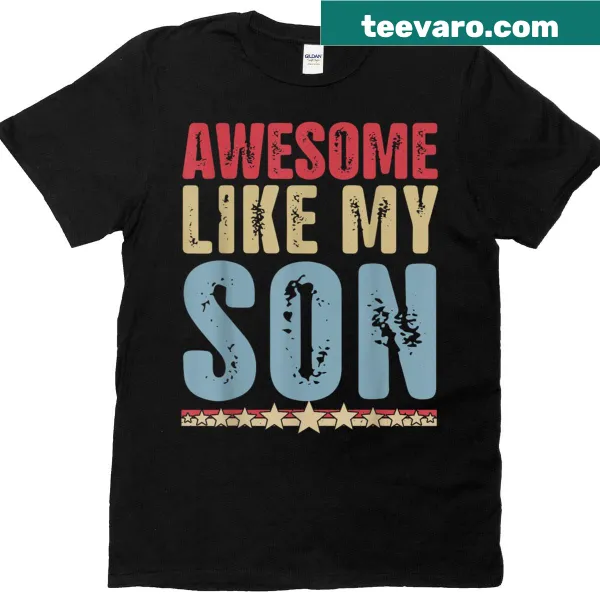 Funny Father's Day t-shirt celebrating awesome sons