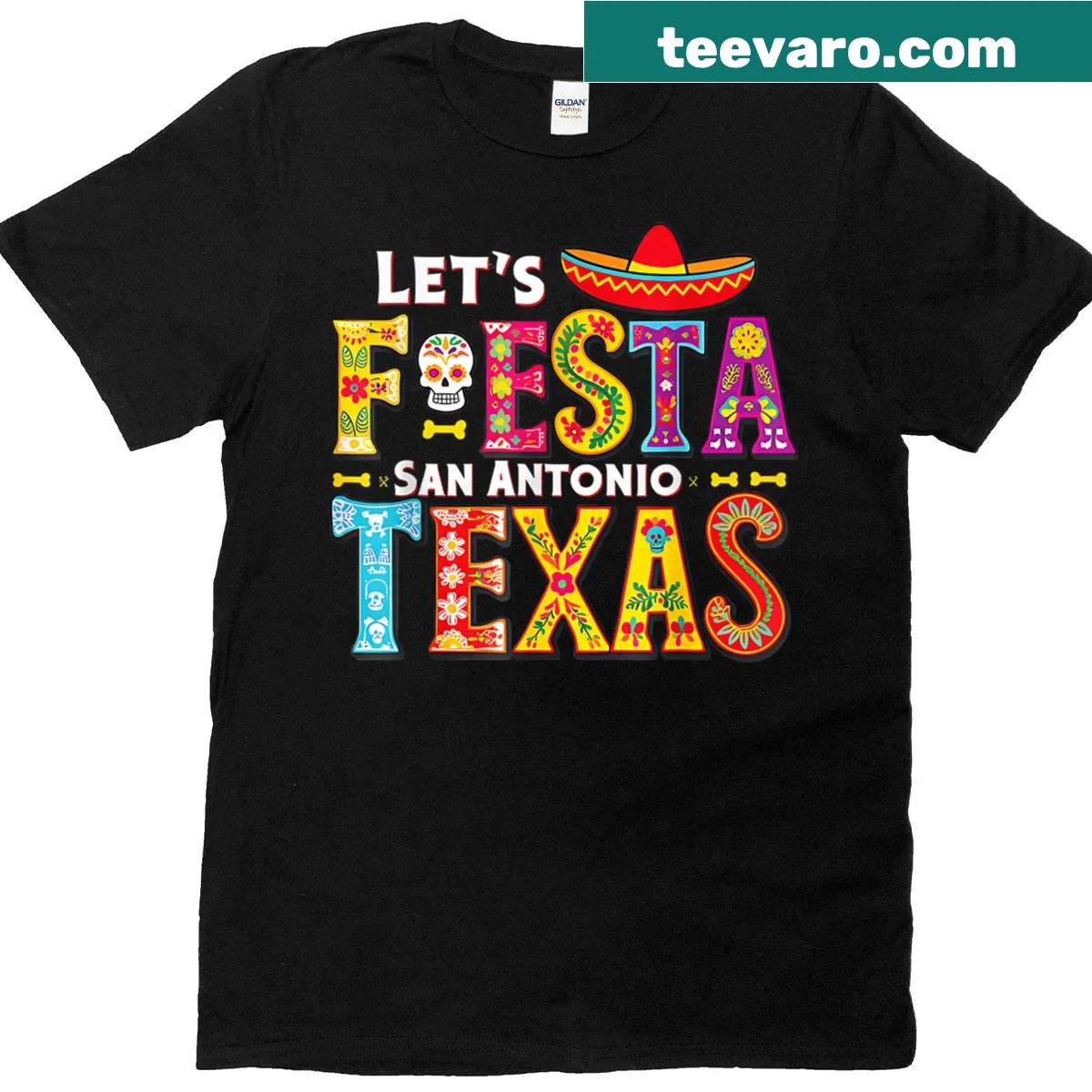 Cinco De Mayo T-shirt featuring festive graphics celebrating fiesta spirit — on a men's t-shirt
