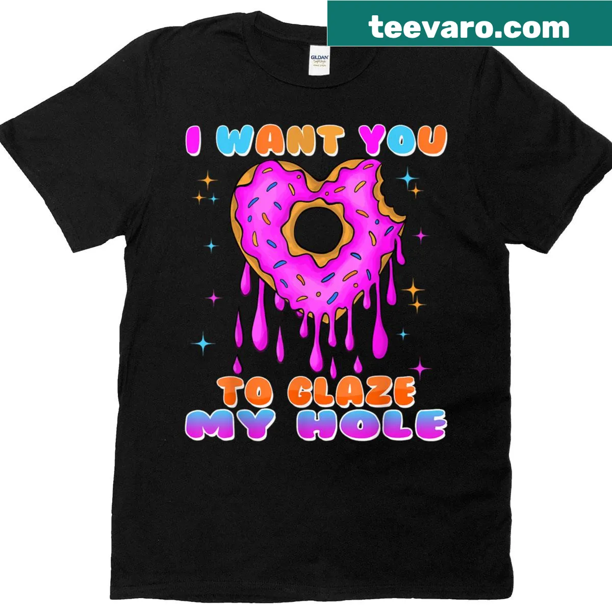 Offensive adult humor T-shirt for women with a bold saying — on a men's t-shirt