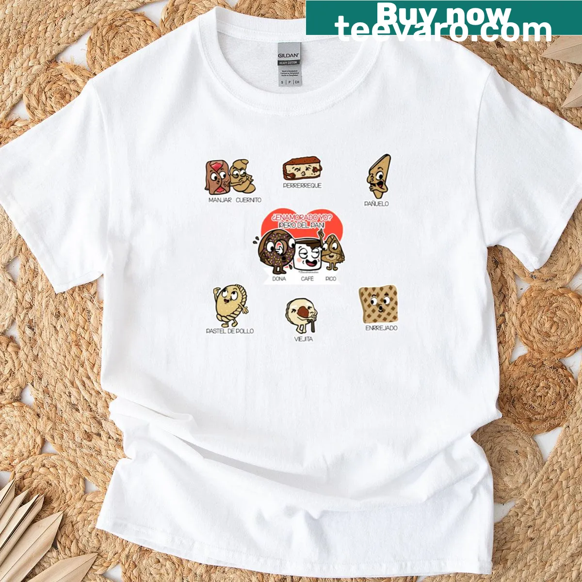 Typographic design with 'Me In Love But With Bread' text — on a men's t-shirt
