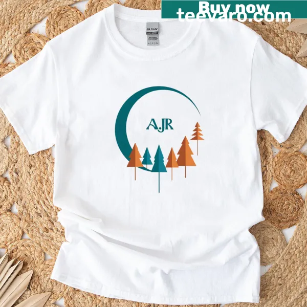 Ajr Emblem T-shirt inspired by the song Moonlit Pines