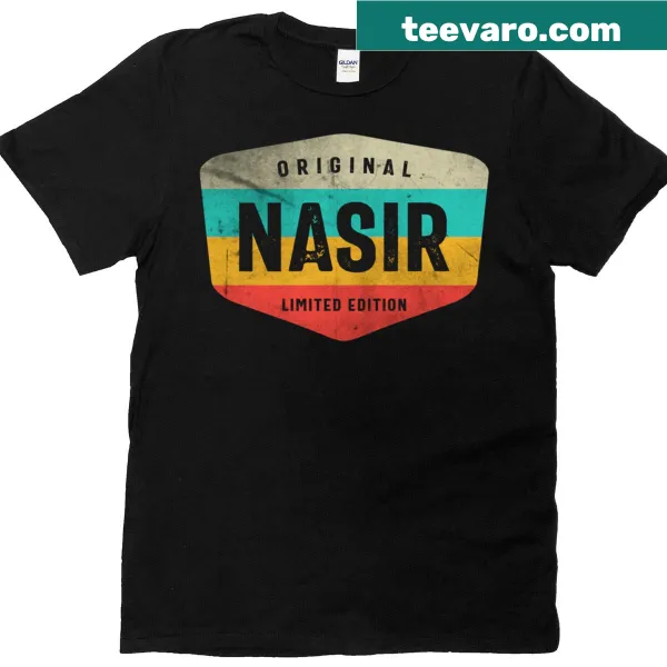 Limited edition Nasir t-shirt with bold playful graphics