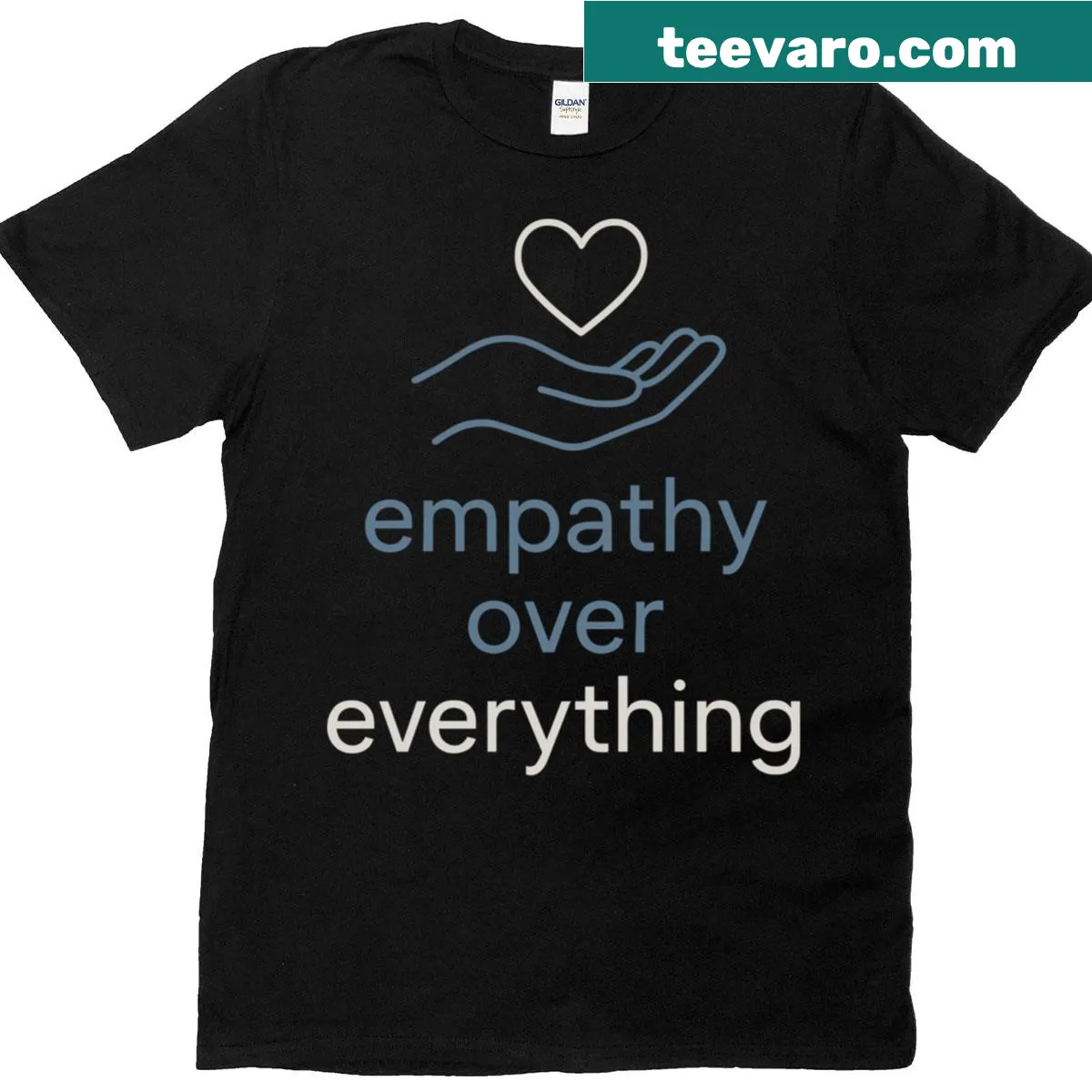 Supportive Social Worker T-shirt with bold typography. — on a men's t-shirt