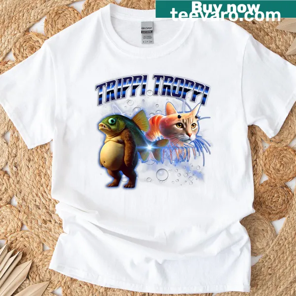 Funny Italian brainrot meme design on T-shirt