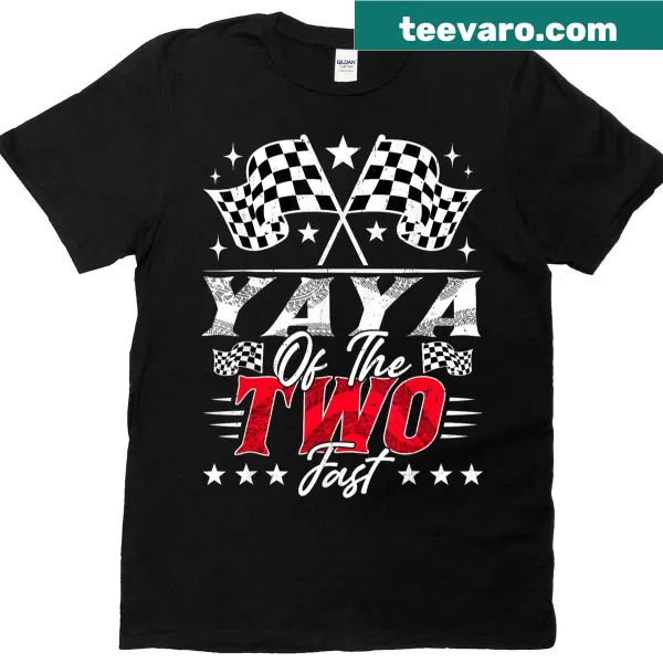 Fun racing car graphic celebrating a birthday for kids