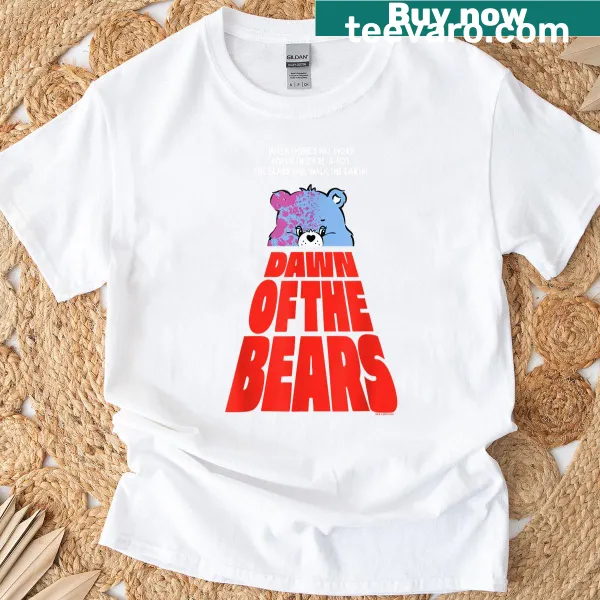 Care Bears Halloween horror movie poster t-shirt