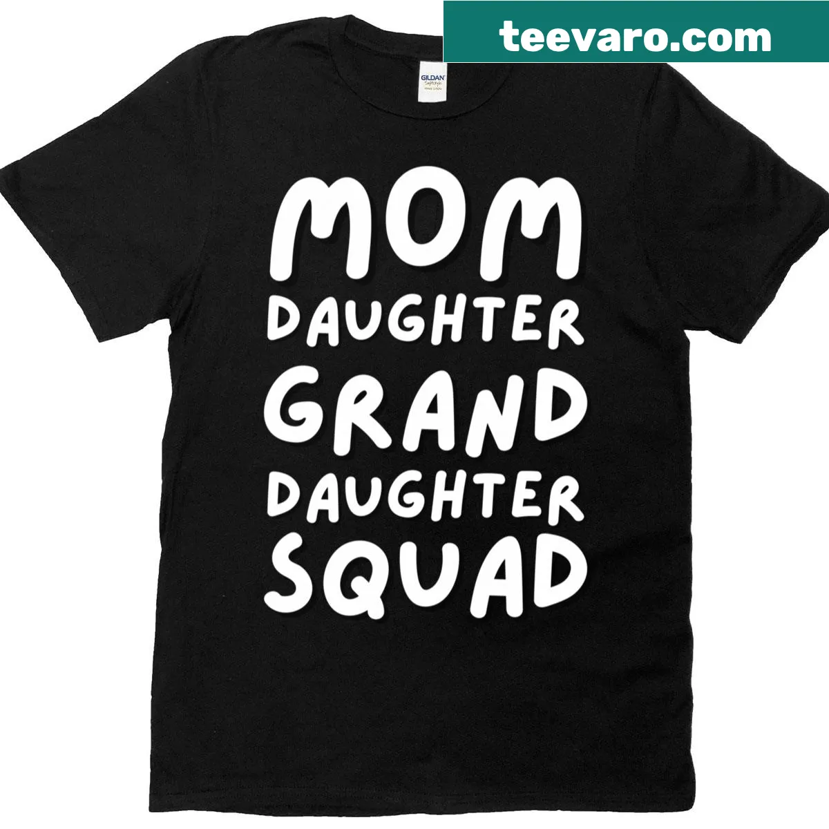 T-shirt celebrating mother-daughter-granddaughter bonding — on a men's t-shirt