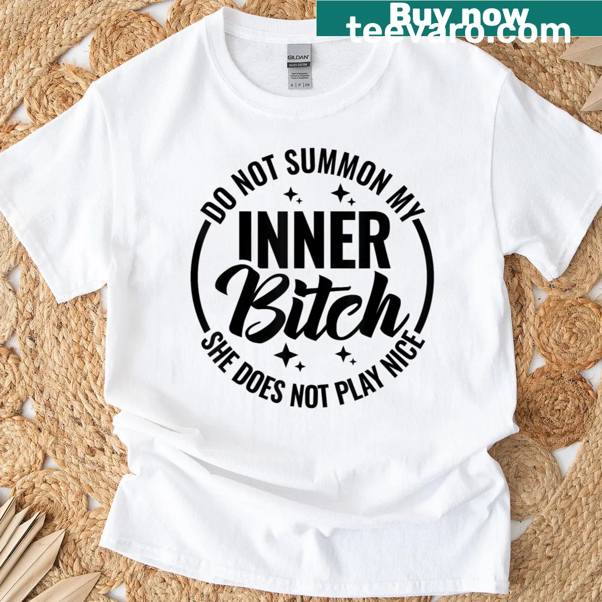 Funny T-shirt with a bold statement about personal boundaries — on a men's t-shirt