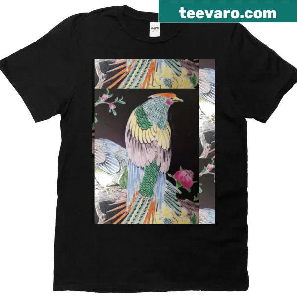 Elegant graphic t-shirt depicting the colors of northeastern winds