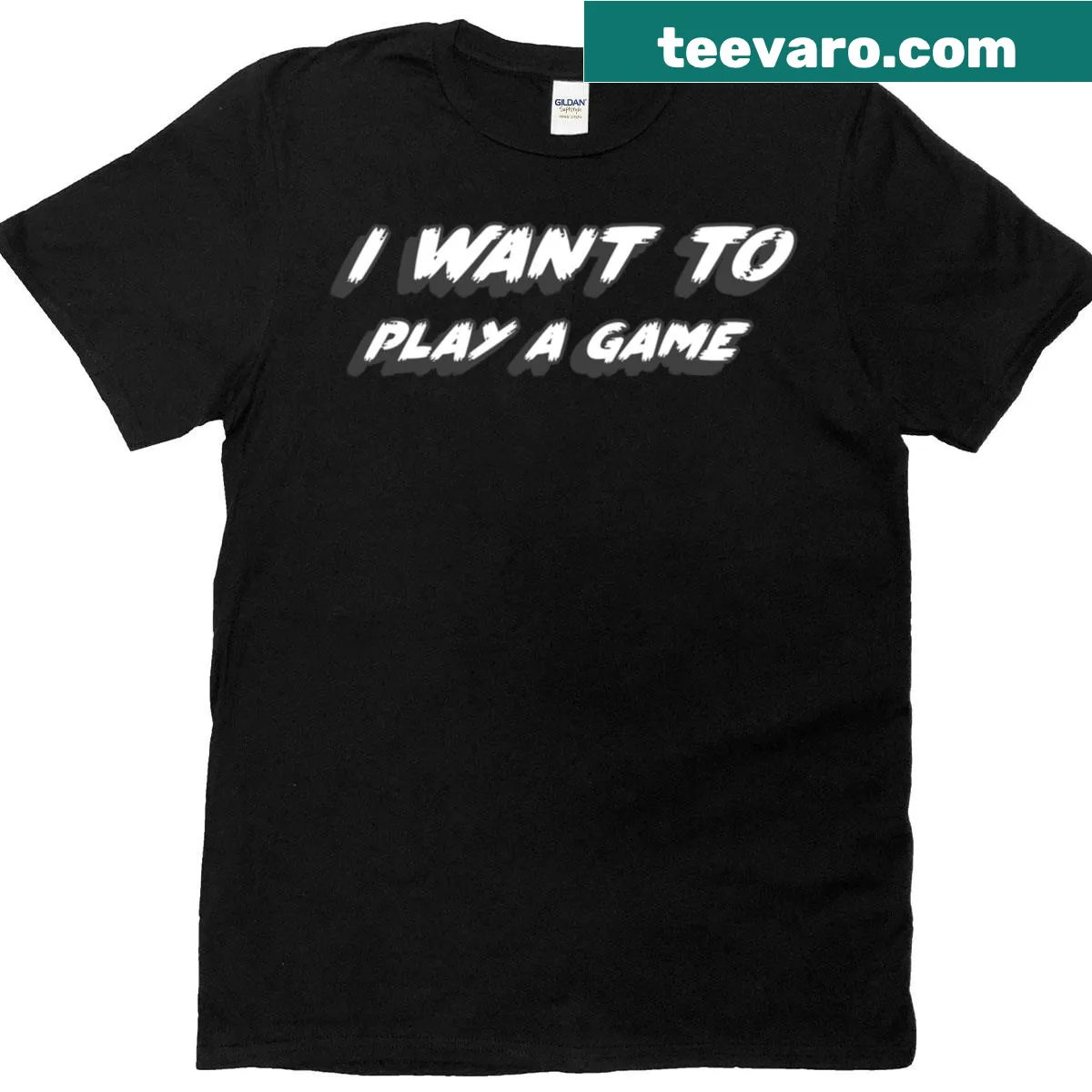 Graphic t-shirt referencing games and movies from the 2000s — on a men's t-shirt
