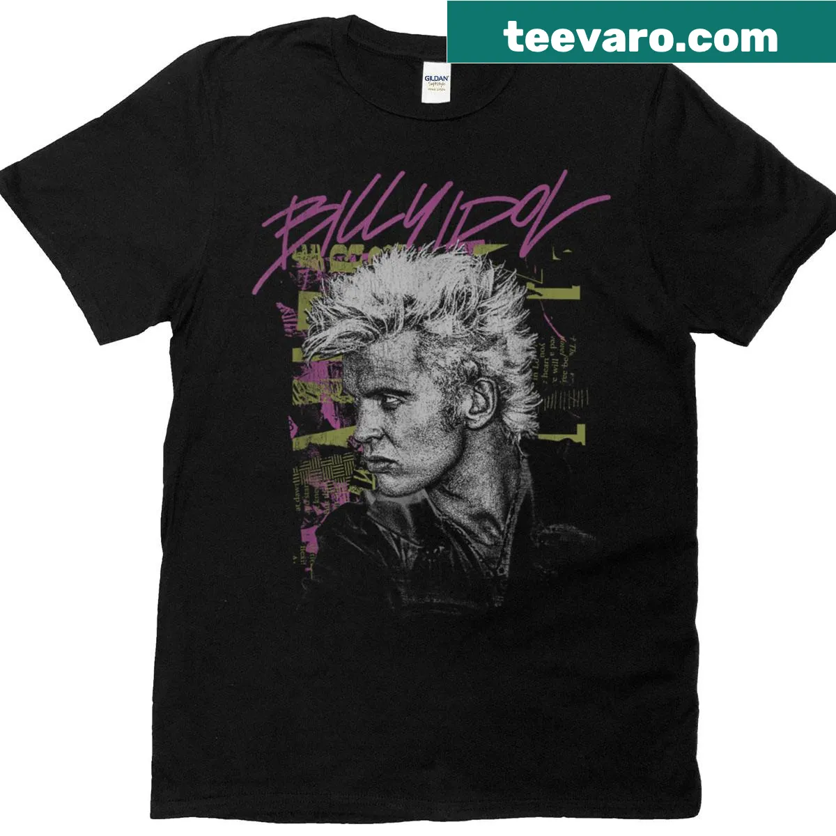 T-shirt with a cheerful travel-themed phrase about touring again. — on a men's t-shirt