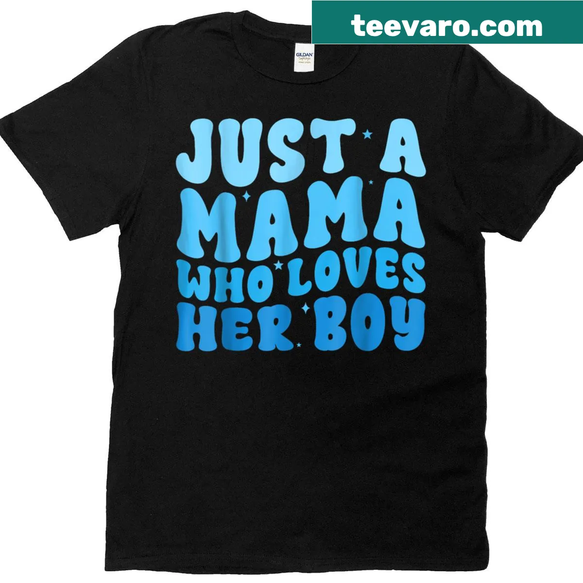 Matching Mothers Day t-shirt for mom featuring a loving phrase — on a men's t-shirt