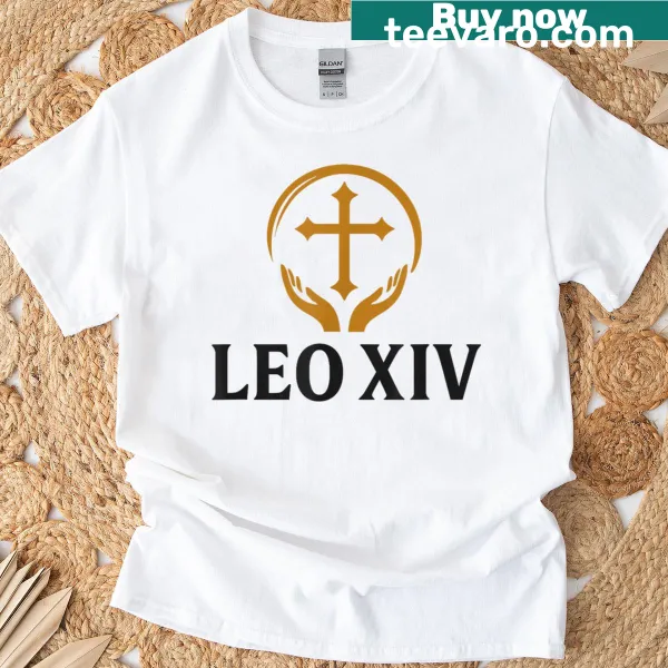 T-shirt celebrating the Papal Election of 2025 with 'Habemus Papam' text