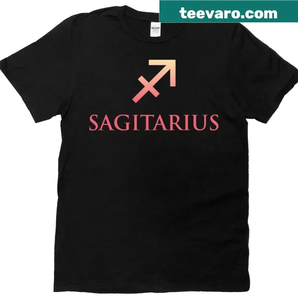 T-shirt featuring the Sagittarius astrological sign design
