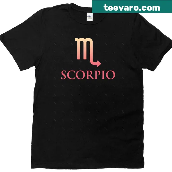 Oversized T-shirt featuring Scorpio zodiac sign