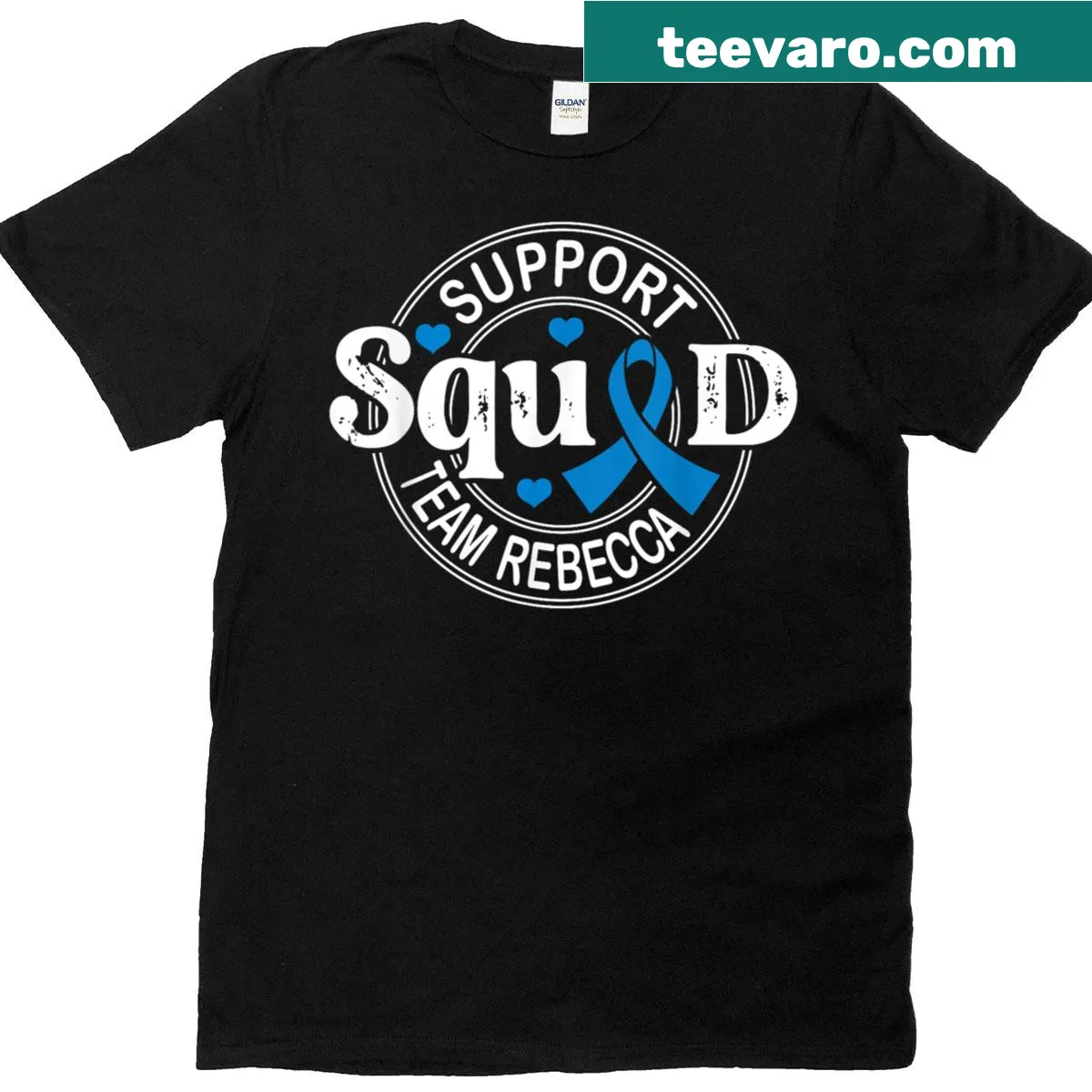 Illustrative t-shirt for VCS Knights fans — on a men's t-shirt