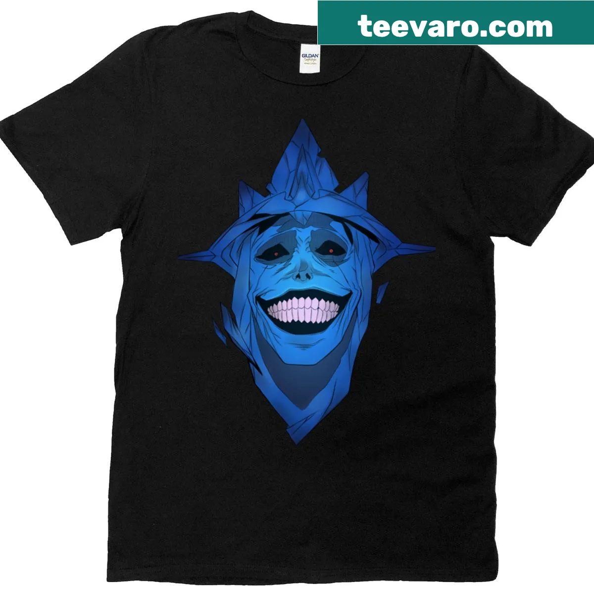 Oversized T-shirt with vintage villain design — on a men's t-shirt
