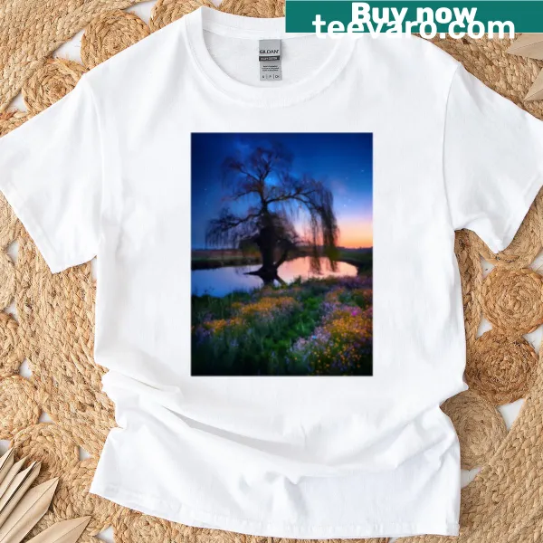 Willow t-shirt featuring elegant script design