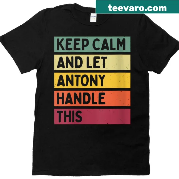Retro T-shirt with humorous phrase about handling situations