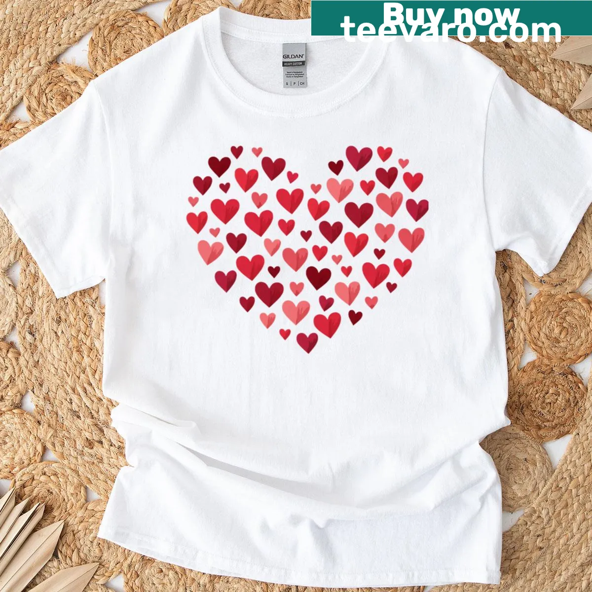 T-shirt with the phrase 'A Pink Feeling' in minimalist typography — on a men's t-shirt