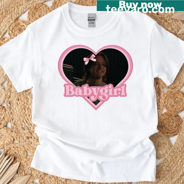 Playful Babygirl Bob cartoon graphic t-shirt for kids