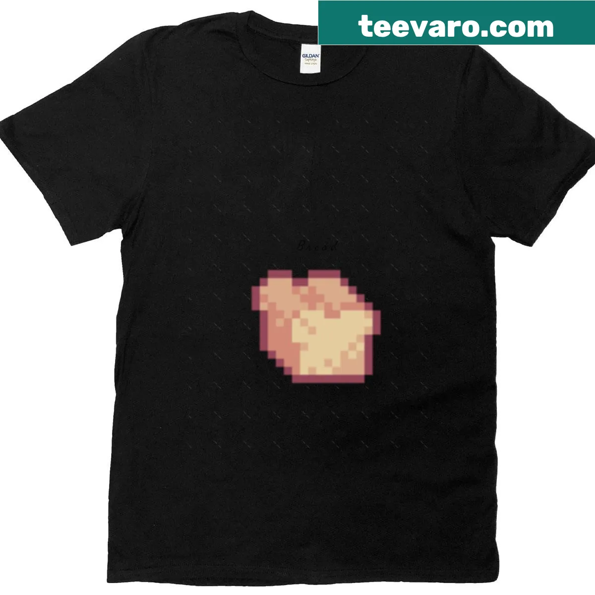 Oversized t-shirt celebrating the love for bread — on a men's t-shirt
