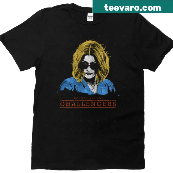 Vintage oversized T-shirt with Challengers graphic design for a nostalgic vibe