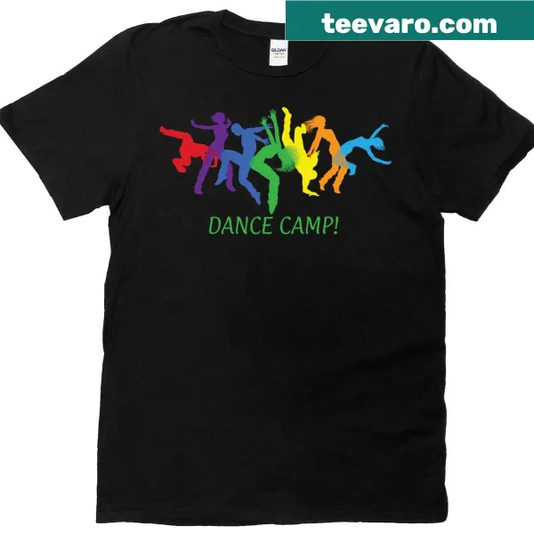Eco-friendly T-shirt with 'Dance Green' typography