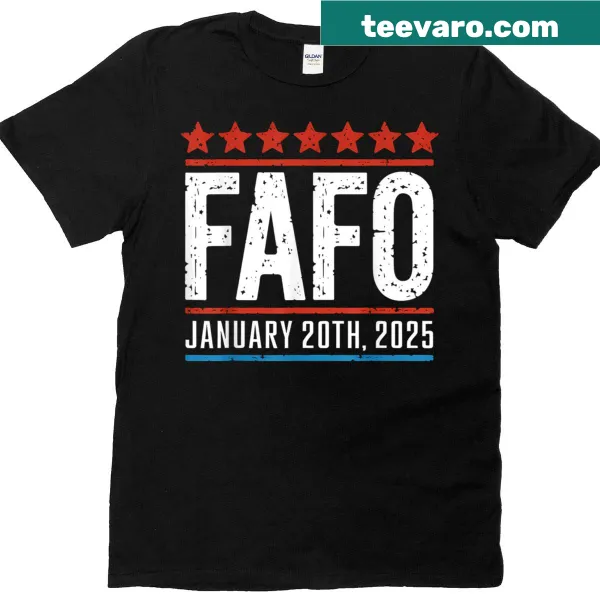 T-shirt celebrating the January 20, 2025 presidential inauguration