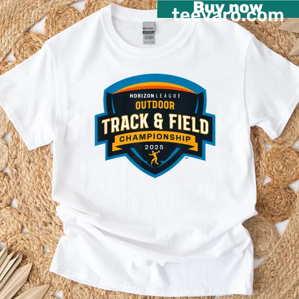 Design celebrating the Horizon League 2025 Track and Field Championship.