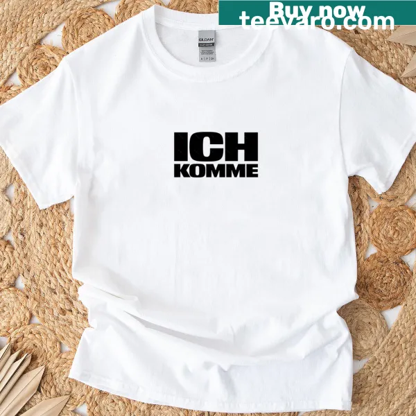 Eurovision-themed t-shirt featuring Erika Vikman graphic