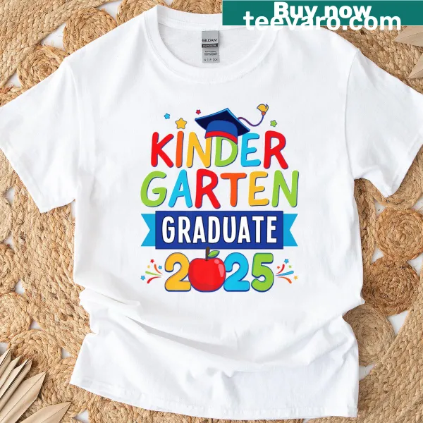 Kindergarten Graduate 2025 Kids T-shirt