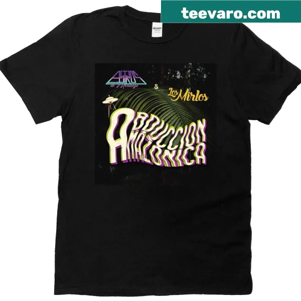 Los Mirlos Abduccin Amaznica album graphic T-shirt