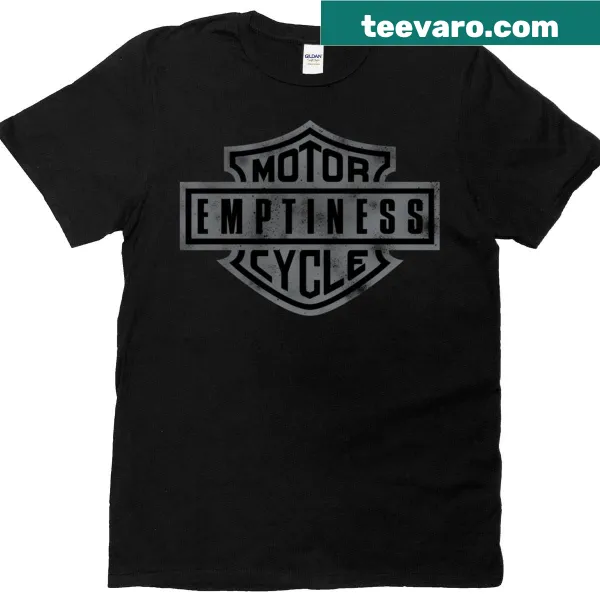 Graphic T-shirt featuring Manic Street Preachers Motorcycle Emptiness artwork