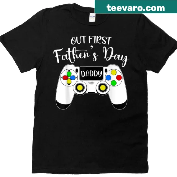 Matching Gamer Daddy and Baby t-shirts for Father's Day