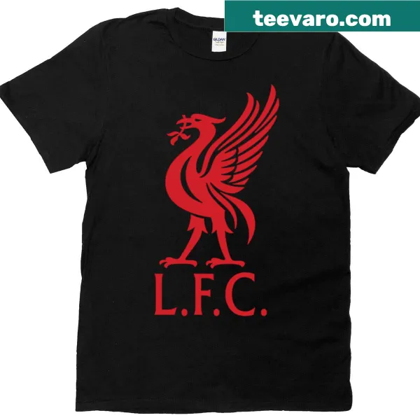 T-shirt featuring the Liverpool FC bird graphic