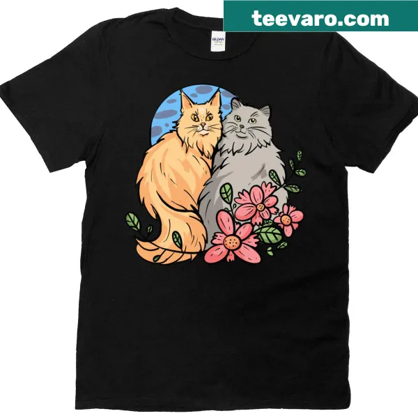 Illustrative T-shirt featuring Rurik and Neptune characters