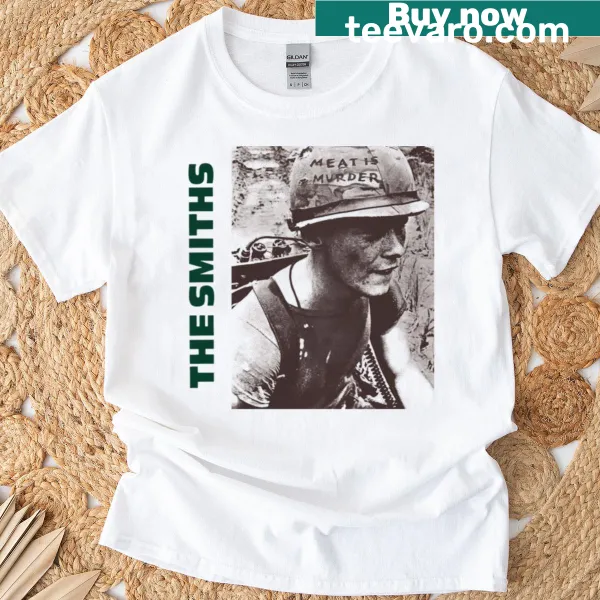 Tribute T-shirt featuring The Smiths graphic design