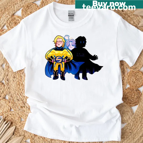 Playful racing-themed T-shirt featuring Thunderbolt Bob Lewis
