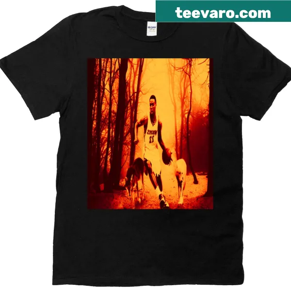 Vintage t-shirt featuring Andrew Wiggins and Wolves 22