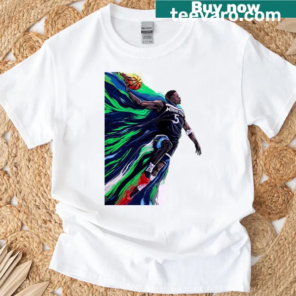 Ant Edwards graphic sports T-shirt