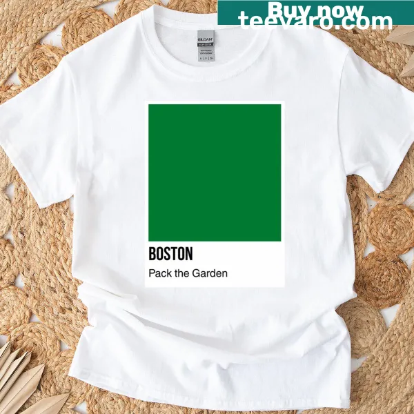 T-shirt featuring Boston landmarks and classic imagery