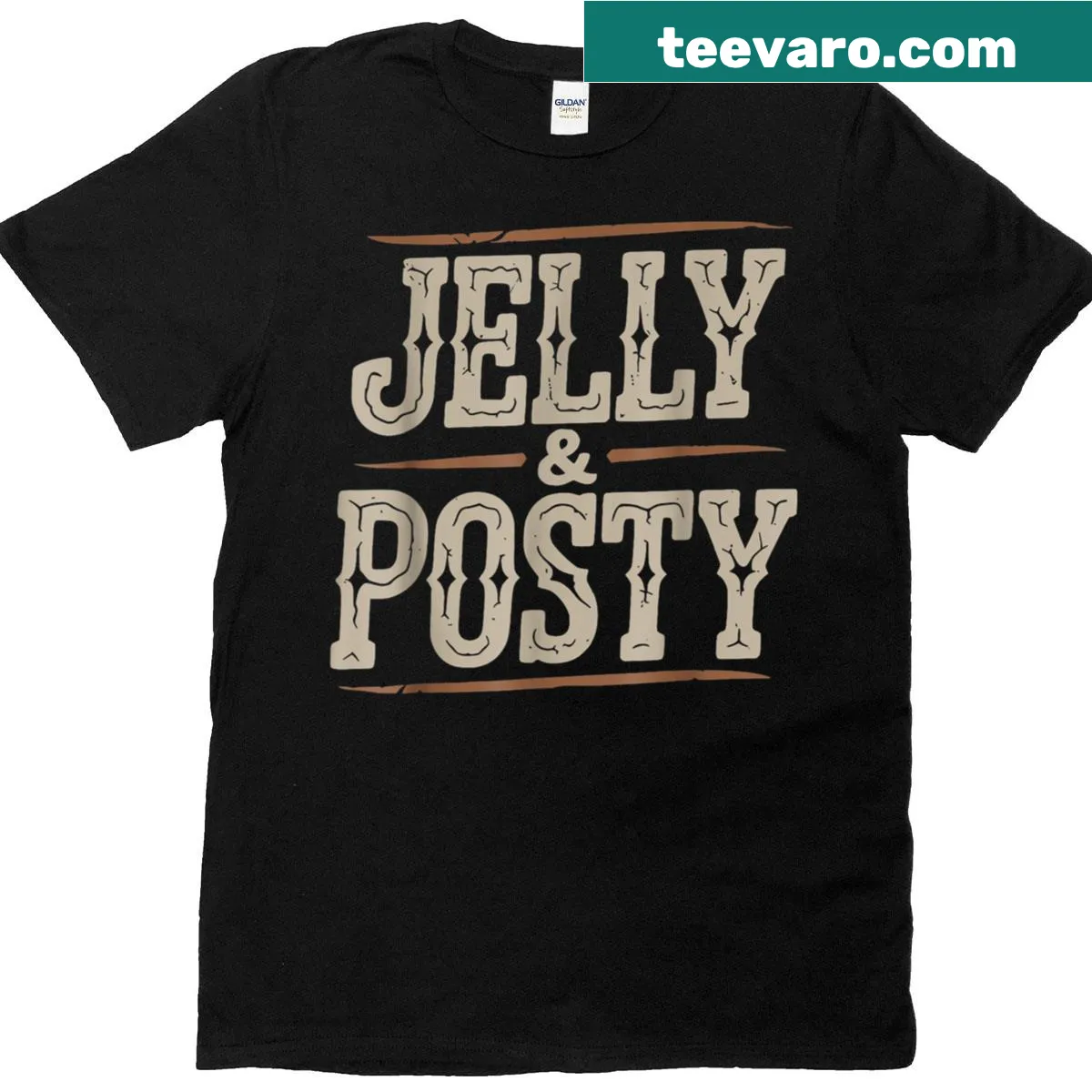 Graphic T-shirt featuring country music tour design with humorous elements — on a men's t-shirt