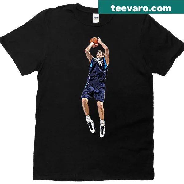 Illustrative t-shirt honoring Dirk Nowitzki