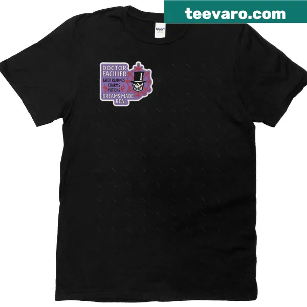 Oversized t-shirt featuring Doctor Facilier illustration