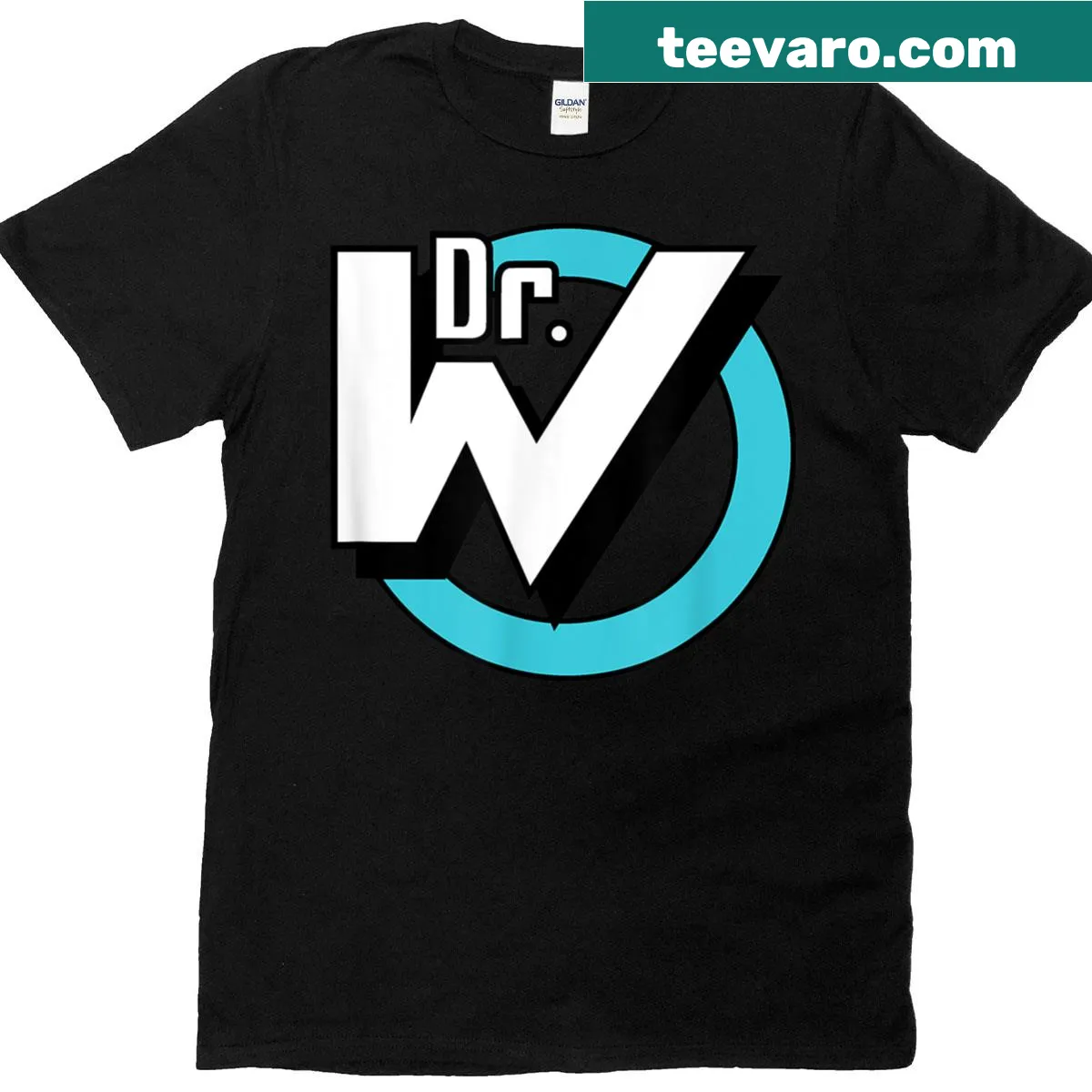 Retro Dr. Wily T-shirt with pixel art from 80s gaming. — on a men's t-shirt