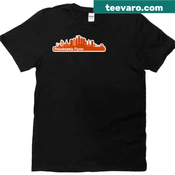 Flyers Skyline graphic active t-shirt for sports enthusiasts