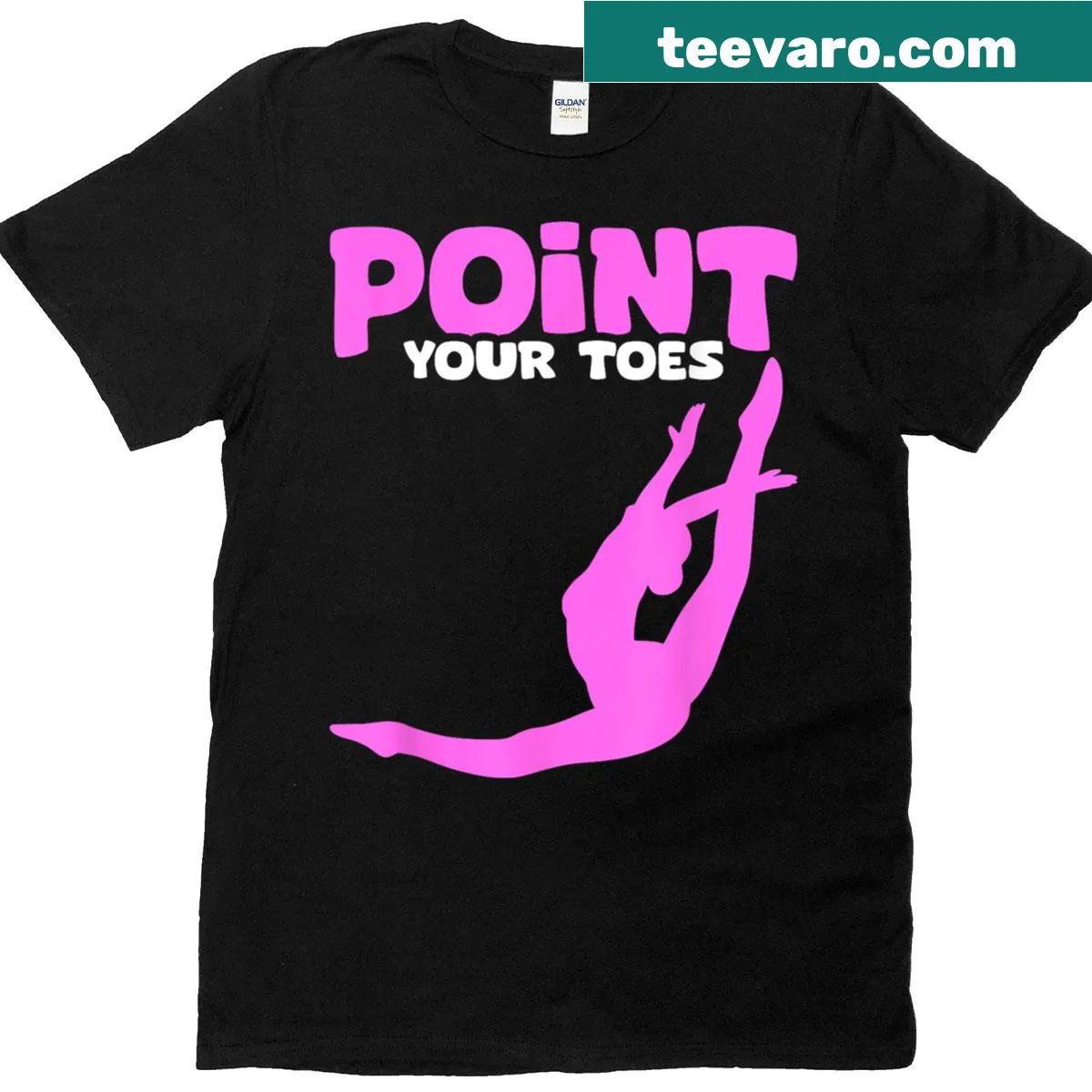 Funny gymnastics coach T-shirt with acrobatic graphics — on a men's t-shirt